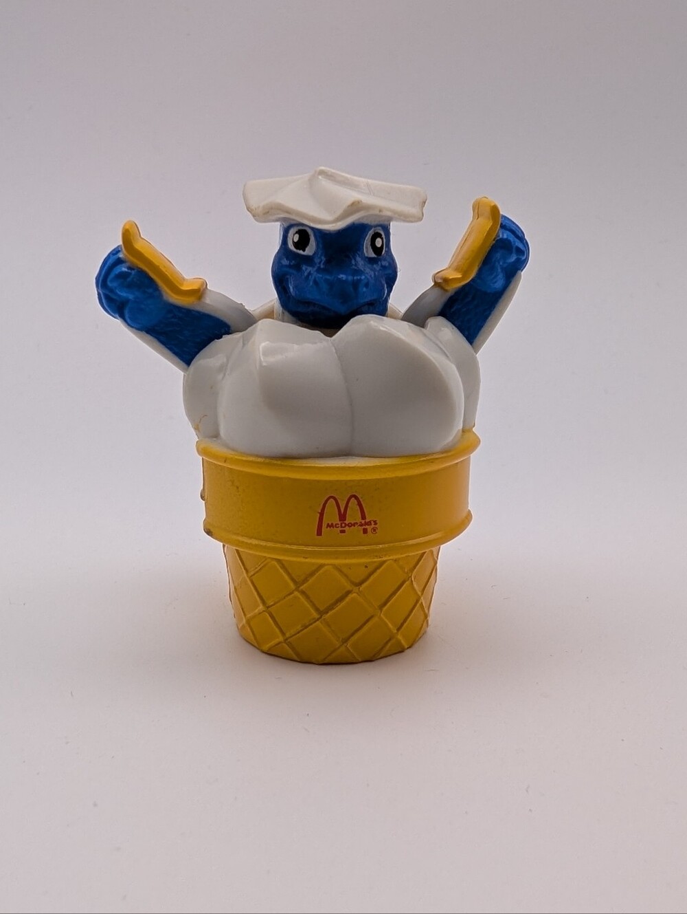Vintage 1990 McDonalds Changeables McDino Ice Cream Cone Transforming Happy Meal
